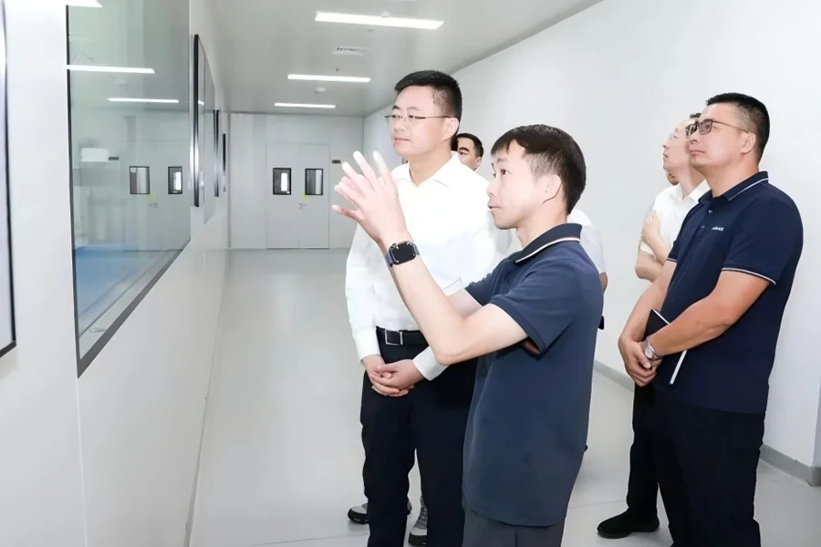 Genius Way Welcomes Xishan District Leadership for Exchange and Discussion