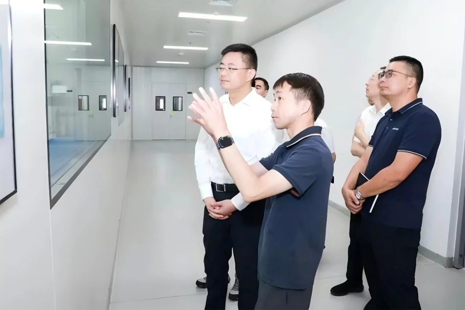Genius Way Welcomes Xishan District Leadership for Exchange and Discussion